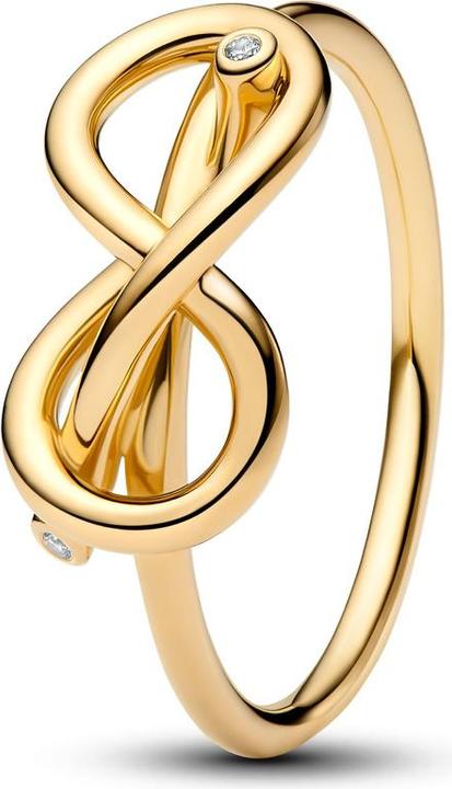 Pandora Infinity Knoten Ring Gold