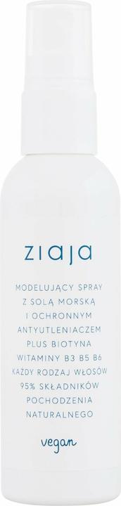 Ziaja Limited Summer Modeling Sea Salt Hair Spray - For Wave Support - 90ml (90 ml)