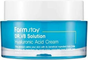 Actual product image Farm Stay Farmstay Dr V8 - Solution Hialuronic Acid Cream Cremation In Face With Hyalurone And Vitamins 50Ml (50 ml, 24h cream)
