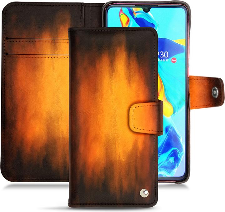 Produktbild Noreve Lederschutzhülle Wallet (Huawei P30)