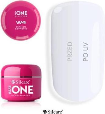 Produktbild Silcare Gel Base One Bianco Estremo W4 Gel Builds 5G
