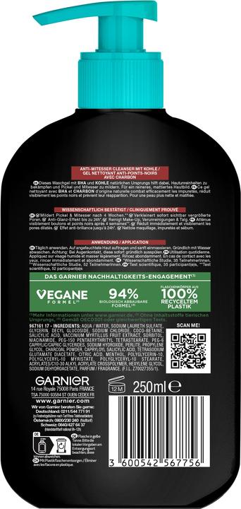 Actual product image Garnier Pure (Gel, 250 ml)