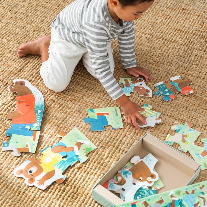 Actual product image Jumbo GOULA XXL puzzle bear family.55266 (16 pieces)