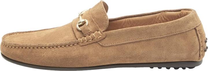 Actual product image Selected Homme Slhsergio Suede Horsebit Driving Shoe (43)