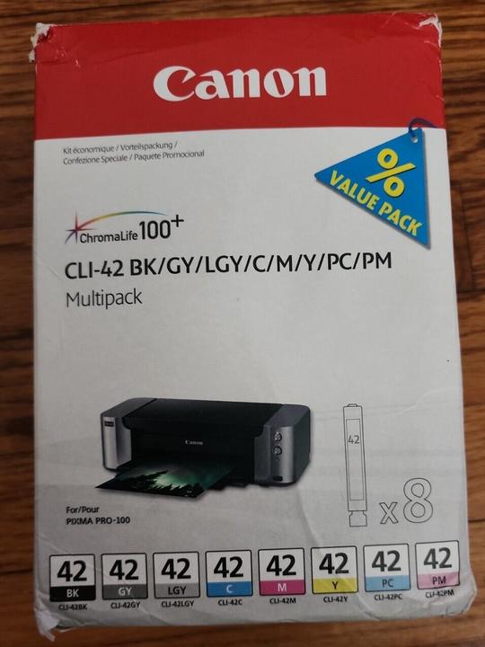 Produktbild Canon Cli-42 (M, C, Y, BK, GY, LGY, PC, PM)