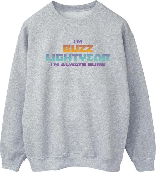 Disney Lightyear Always Sure Text Sweatshirt (M)