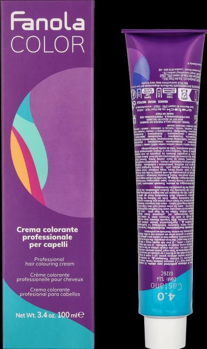 Immagine prodotto Fanola 4*0 Castaño 100ml (4,0 Marrone medio)