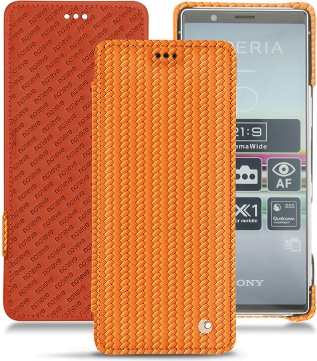 Actual product image Noreve Leather case horizontal (Sony Xperia 5)