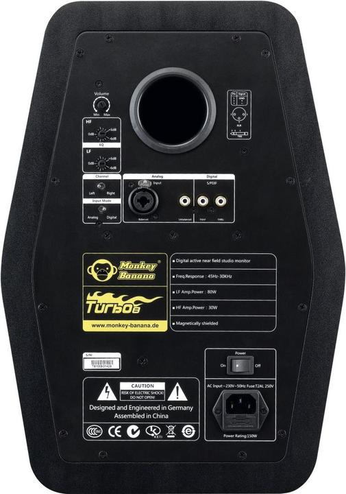 Produktbild Monkey Banana Turbo 8 (Aktiv, 1 Stk., 1x 110 W)