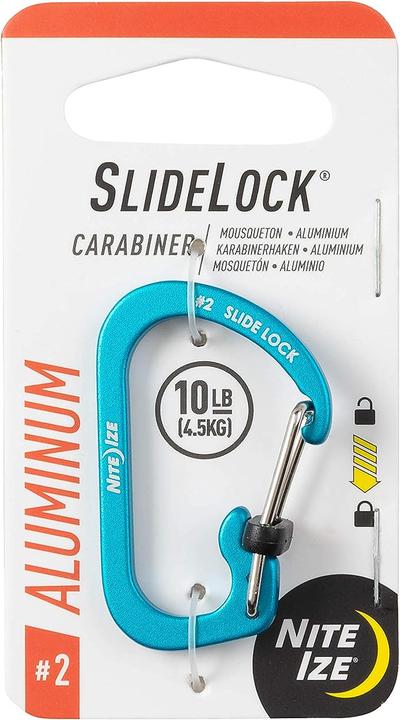 Nite Ize SlideLock® Carabiner Aluminum #2