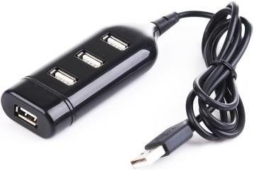 Image du produit Gembird Hub 4 ports USB 2.0 Mini (USB-A, 4 Ports)