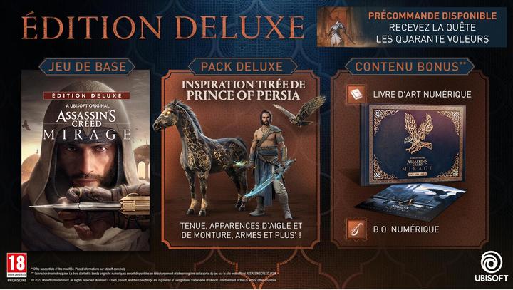 Image du produit Ubisoft Assassin's Creed Mirage Deluxe (Xbox Series X, DE, FR, IT)