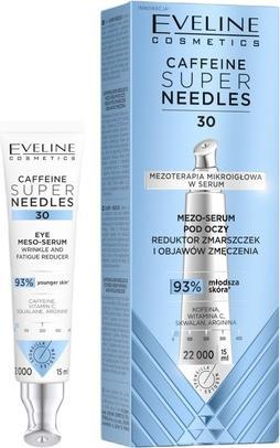 Image du produit Eveline Caffeine Super Needles 30 Eye Serum Reducing Wrinkles And Signs Of Fatigue 15ml (Sérum, 15 ml)
