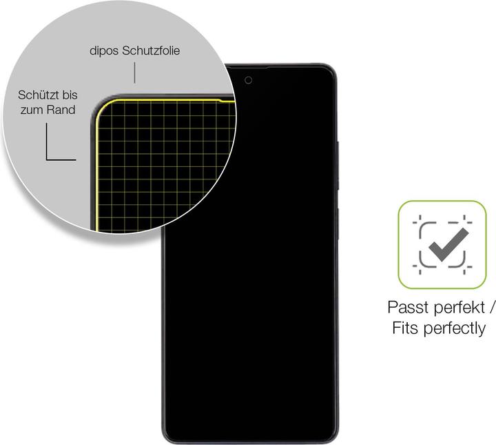 Image du produit Dipos Film de Protection d’écran Full-Cover Anti-reflet (1 pièce(s), Xiaomi Redmi Note 12 Pro 5G)