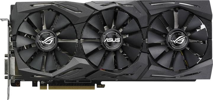 Produktbild ASUS Radeon ROG STRIX RX 580 O8G GAMING (8 GB)