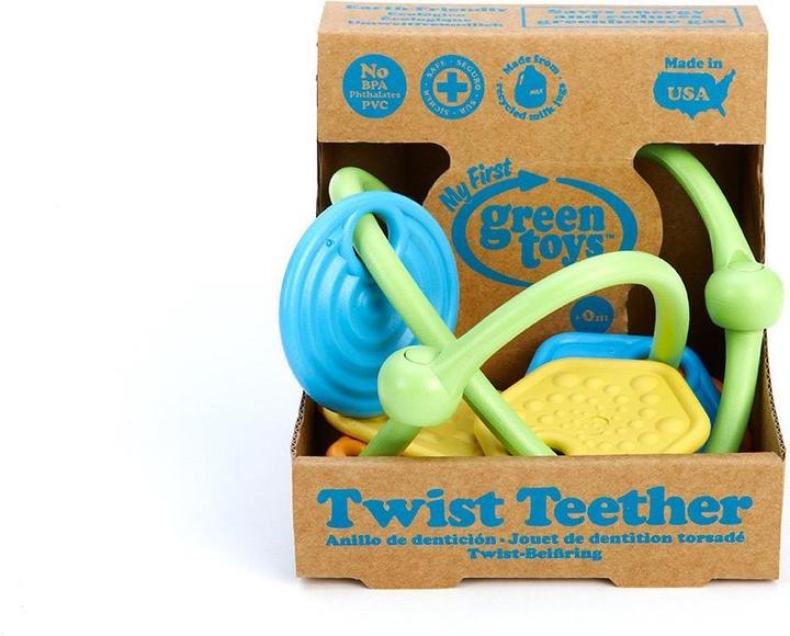 Actual product image Green Toys Green Toy Convolutional Teething Ring