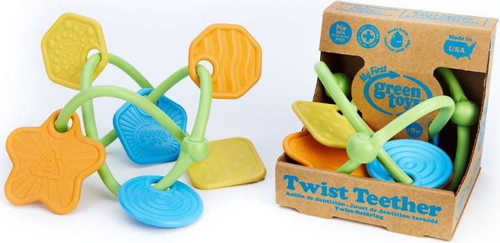 Actual product image Green Toys Green Toy Convolutional Teething Ring