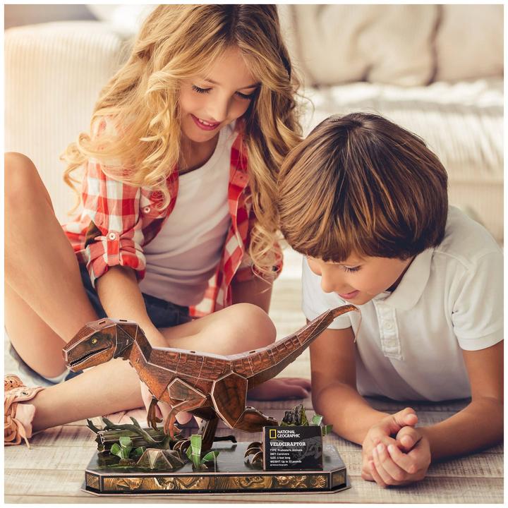Actual product image NoName 3d Puzzle Velociraptor (63 pieces)