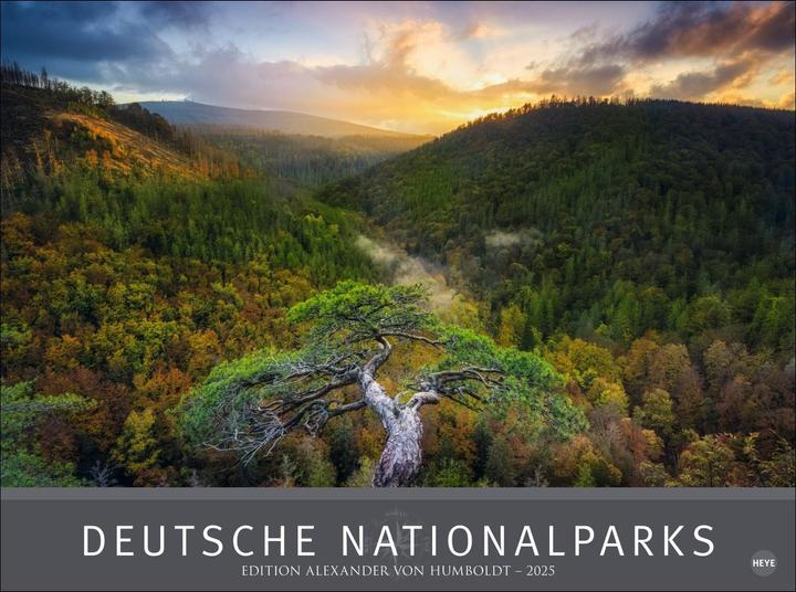 Produktbild Heye Deutsche Nationalparks - Edition Alexander von Humboldt Kalender 2025 (78 x 58 cm, Deutsch)