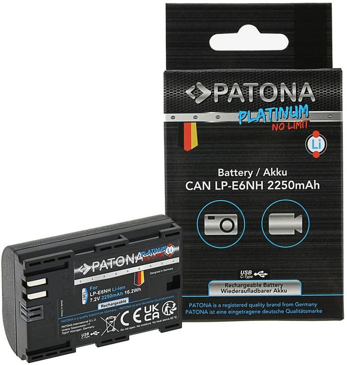 Produktbild Patona Platinum LP-E6NH (Kamera Akku)