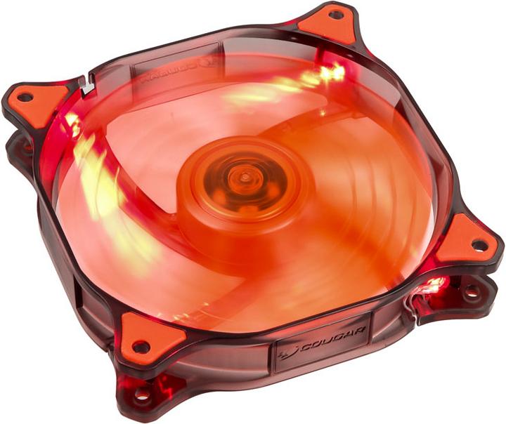 Actual product image Cougar LED fan D14HB-R (140 mm, 1 x)