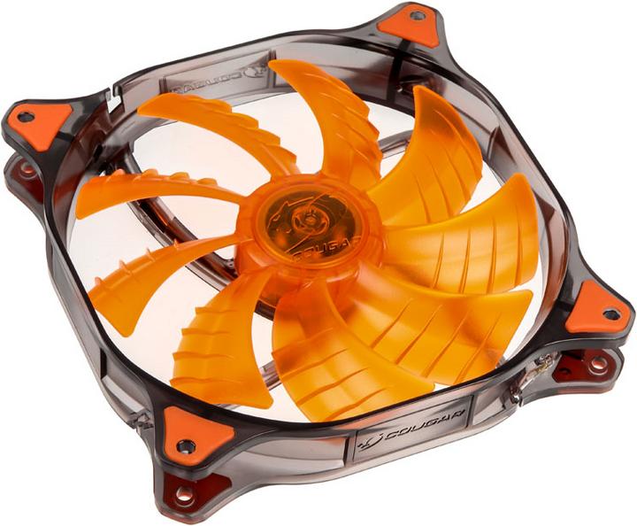 Actual product image Cougar LED fan D14HB-R (140 mm, 1 x)