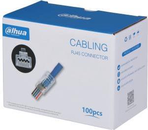 Produktbild Dahua CABLE ACC JACK RJ45 100PACK/PFM976-631-PT (UTP, CAT6, 1.23 m)
