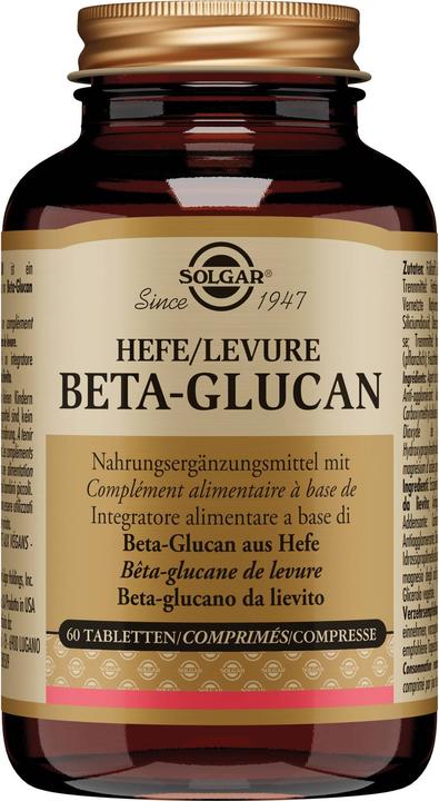 Actual product image Solgar Yeast Beta-Glucan (new) Tabl (60 Piece, Pills, 235 g)