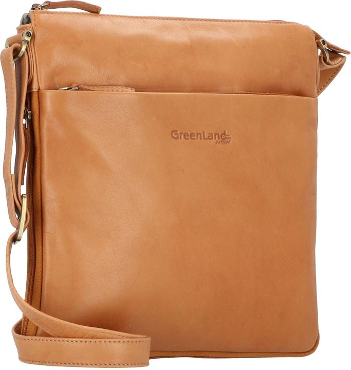 Image du produit Greenland Nature Nature Sac à bandoulière en cuir 28 cm