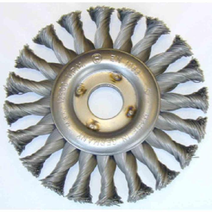 Produktbild Ironside 243003 Scheibenbürste 100 mm/ M14 13/gezopft für Winkelschleifer