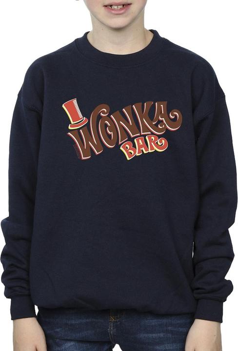Produktbild Willy Wonka & the Chocolate Factory Bar Logo Sweatshirt Jungen (152, 158)