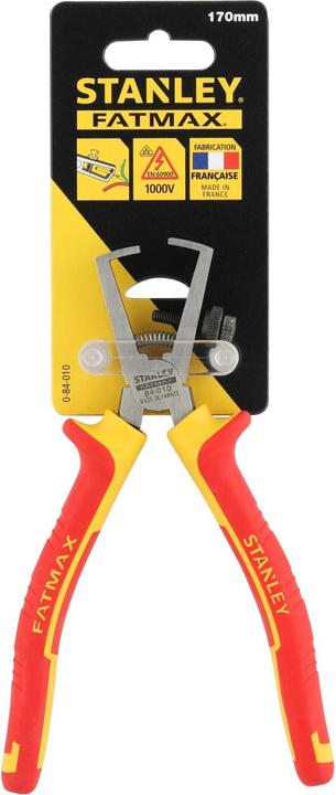 Actual product image Stanley Wire stripper Maxsteel VDE (160 mm)