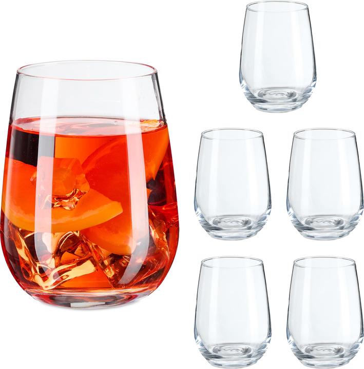 Productafbeelding Relaxdays Drinkglazen (0.40 l, 6 x)