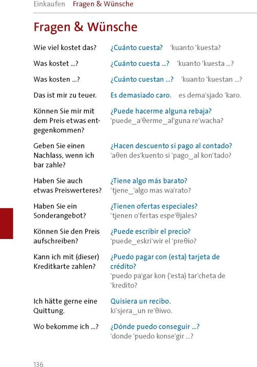 Produktbild Langenscheidt Sprachführer Spanisch (Deutsch, Spanisch, 2023)
