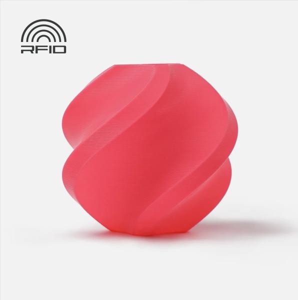 Image du produit Bambu Lab Recharge PLA Basic - Rose - 1.75mm (PLA, 1.75 mm, Pink)