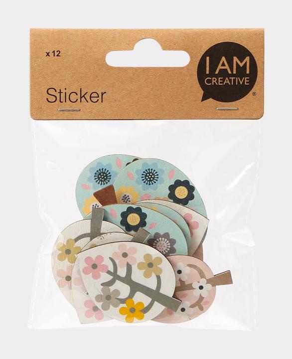 Actual product image I Am Creative Wood stickers