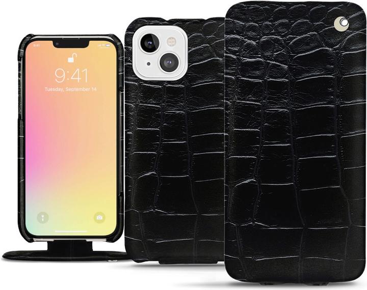 Actual product image Noreve Leather cover vertical (Apple iPhone 13)