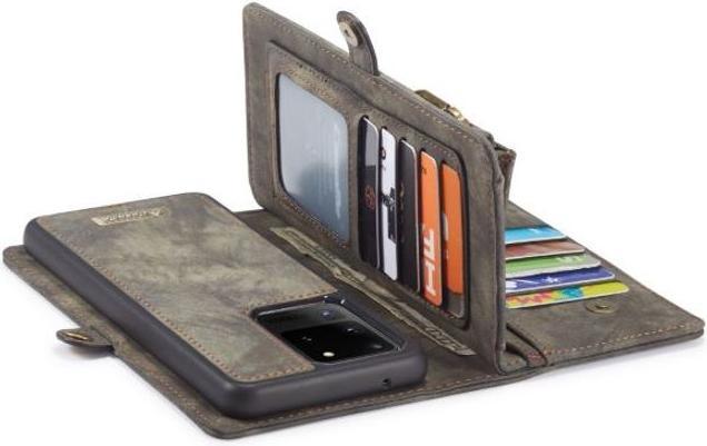 Produktbild Caseme Leder Portemonnaie mit Plastik Hülle (Samsung Galaxy S20 Ultra)