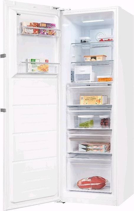Produktbild Exquisit GS295NFH040D weiss StandgefrierschrankNo Frost, D (Freistehend, 274 l)
