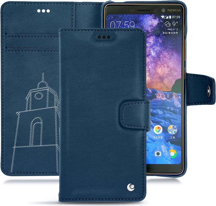Actual product image Noreve Leather case wallet (Nokia 7 Plus)