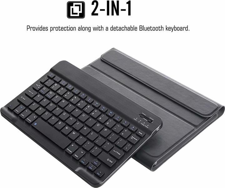 Actual product image Lobwerk 2in1 Bluetooth Keyboard and Cover for Samsung Galaxy Tab S6 Lite SM-P610 SM-P615 Case Protective