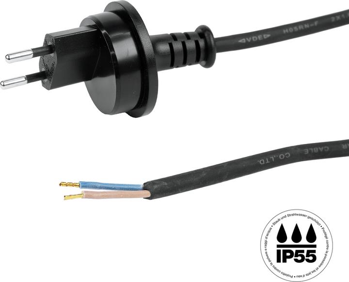 Actual product image Steffen Connection cable GdV 3 x 1.5 mm T13-CEE16/3 IP55 (3 m)