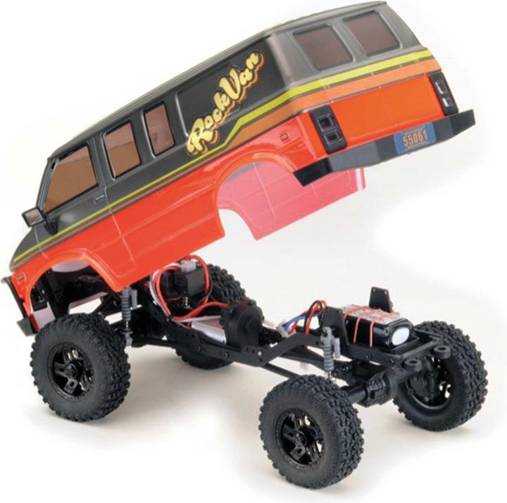 Image du produit Absima Micro Crawler PRO Brushed 1:18 RC Modèle réduit de voiture électrique Crawler Allra (RTR Prêt à fonctionner)