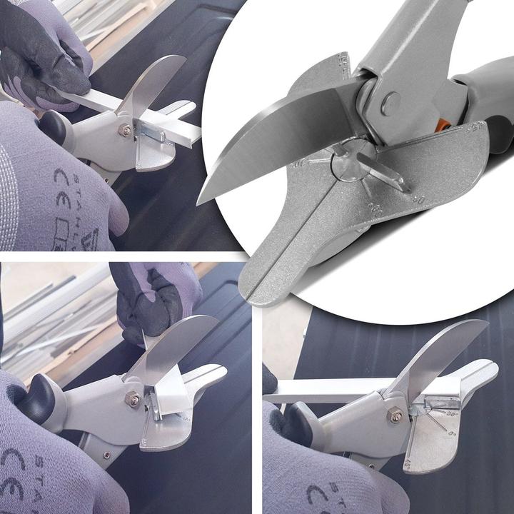 Actual product image Stahlwerk Mitre cutter | Mitre cutter Adjustable angles 30° | 45° | 90° (14490 mm)