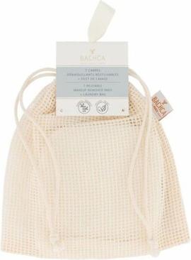 Bachca Reusable cotton pads + laundry bag