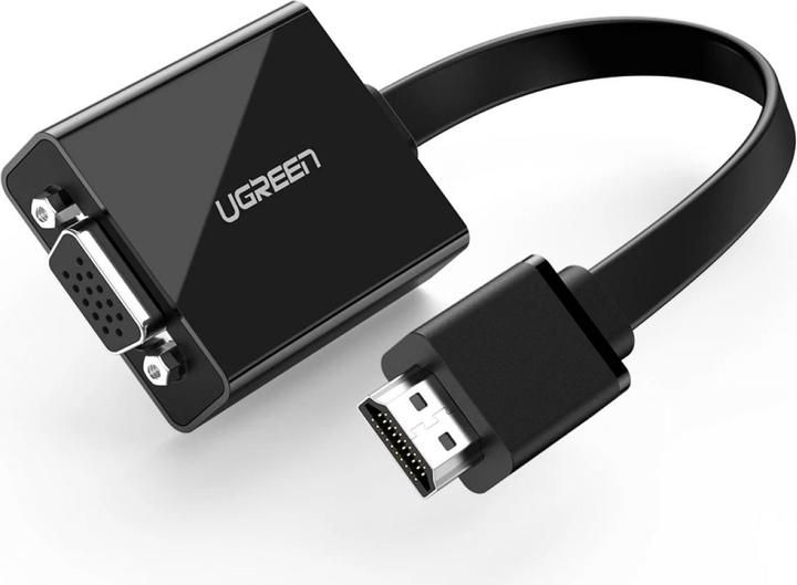 Produktbild Ugreen HDMI auf VGA Adapter Konverter mit Audio Support 1080P (HDMI, 16 cm)