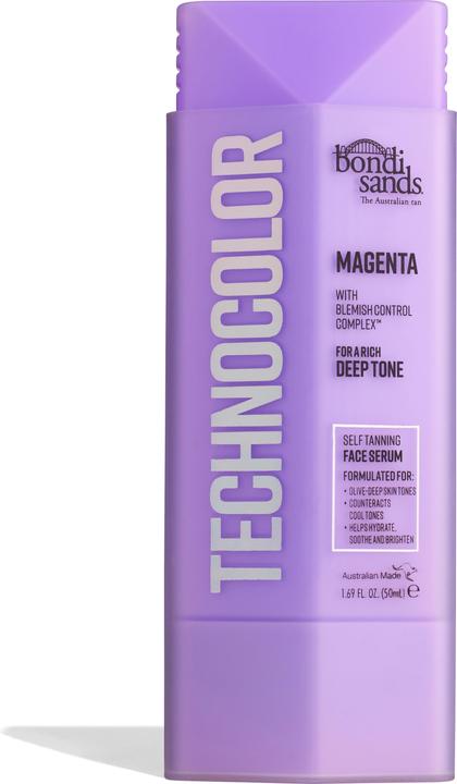 Produktbild Bondi Sands Technocolor Magenta Selbstbräuner Gesichtsserum Einfache Anwendung Streifenfrei 50ml - Angereichert (Selbstbräunungsserum, 50 ml)