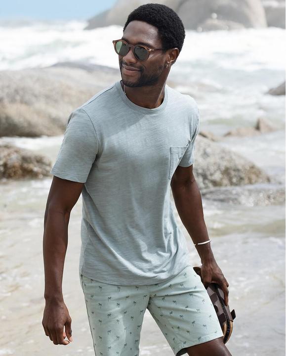 Actual product image La Redoute Collections T-Shirt mit rundem Ausschnitt (L)