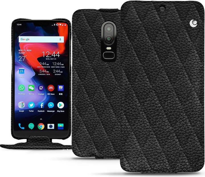 Produktbild Noreve Lederschutzhülle vertikal (OnePlus 6)