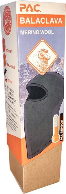 Actual product image P.A.C. Merino Wool Balaclava